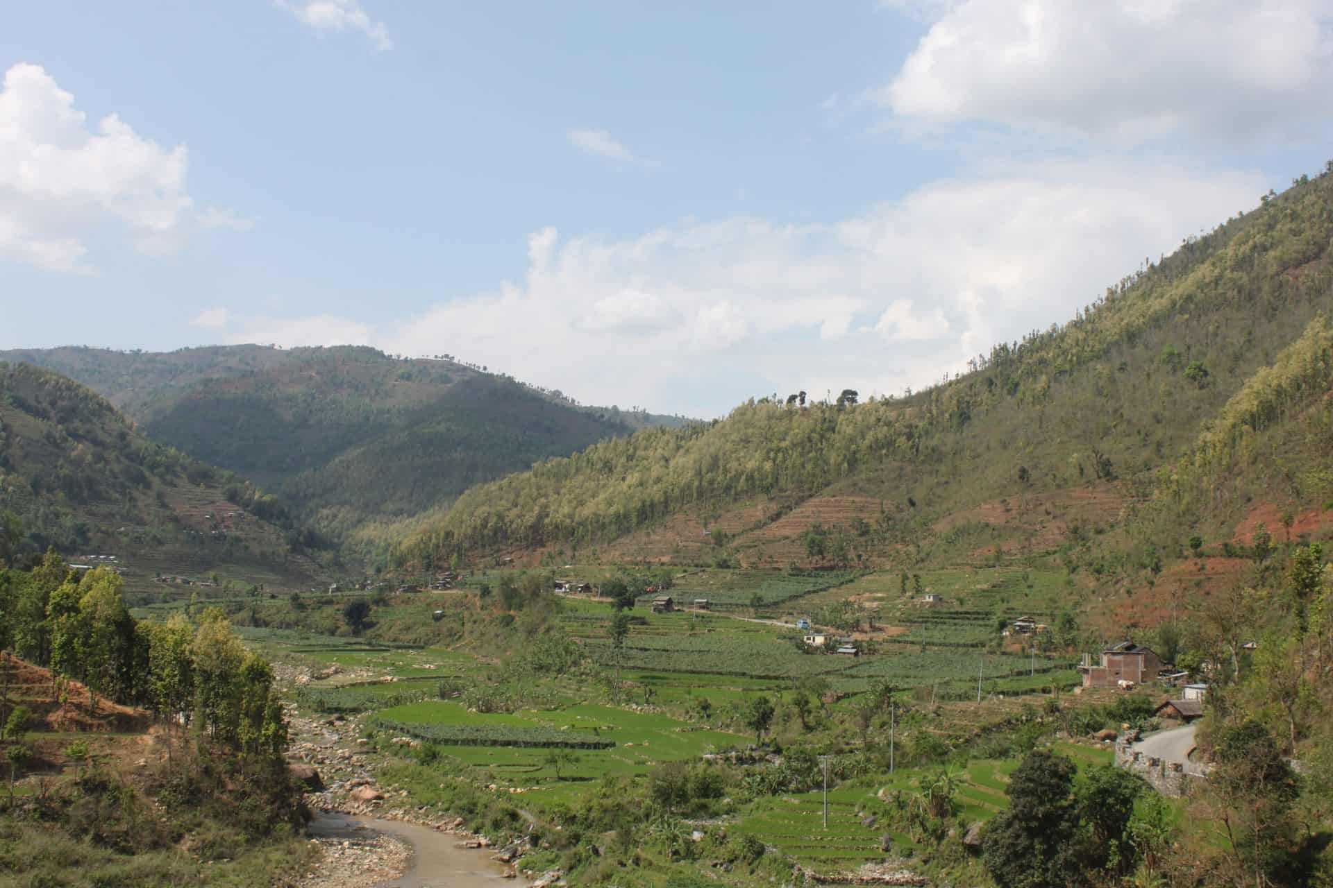 Nepal Hilfe für Kleinbauern nach Erdbeben