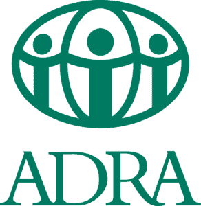 ADRA Vertical Logo in grün