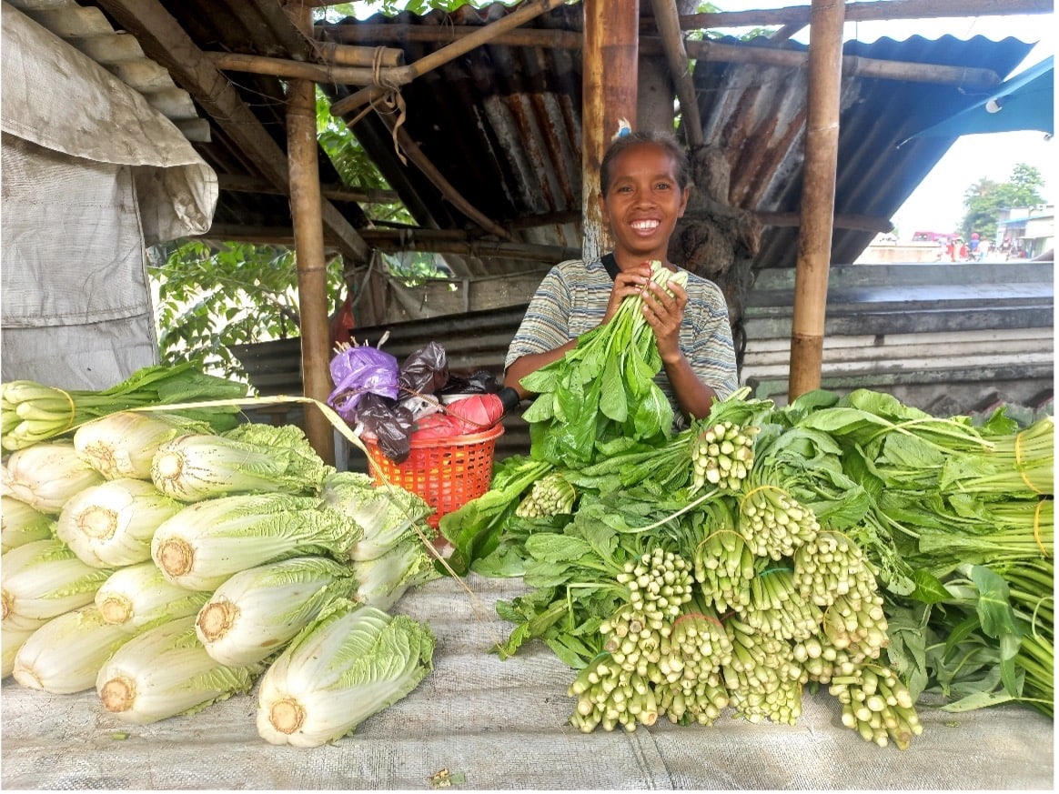 Osttimor - Justina baut ihr Geschäft auf