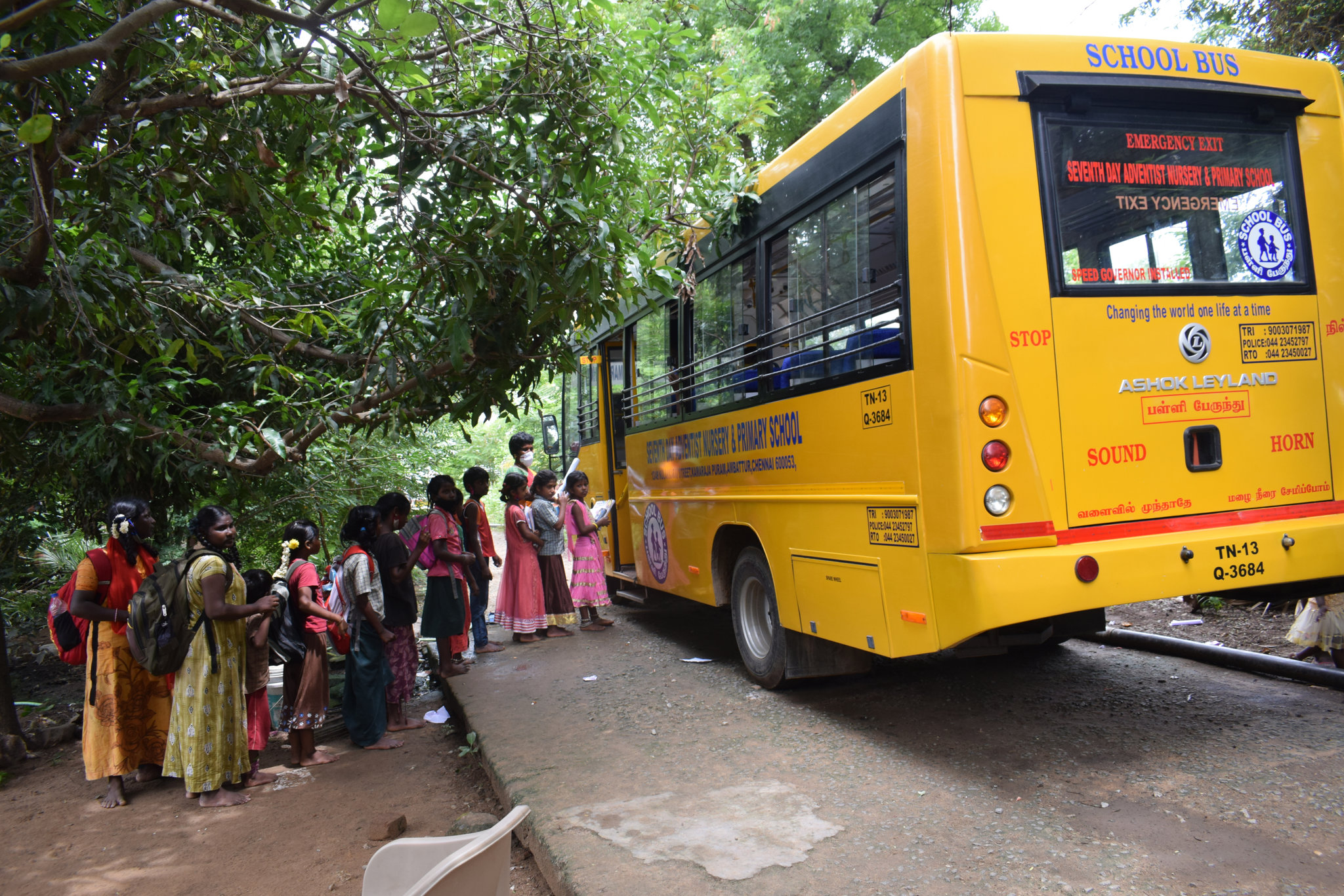 Schulbus Indien