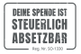 Deine Spende ist steuerlich absetzbar